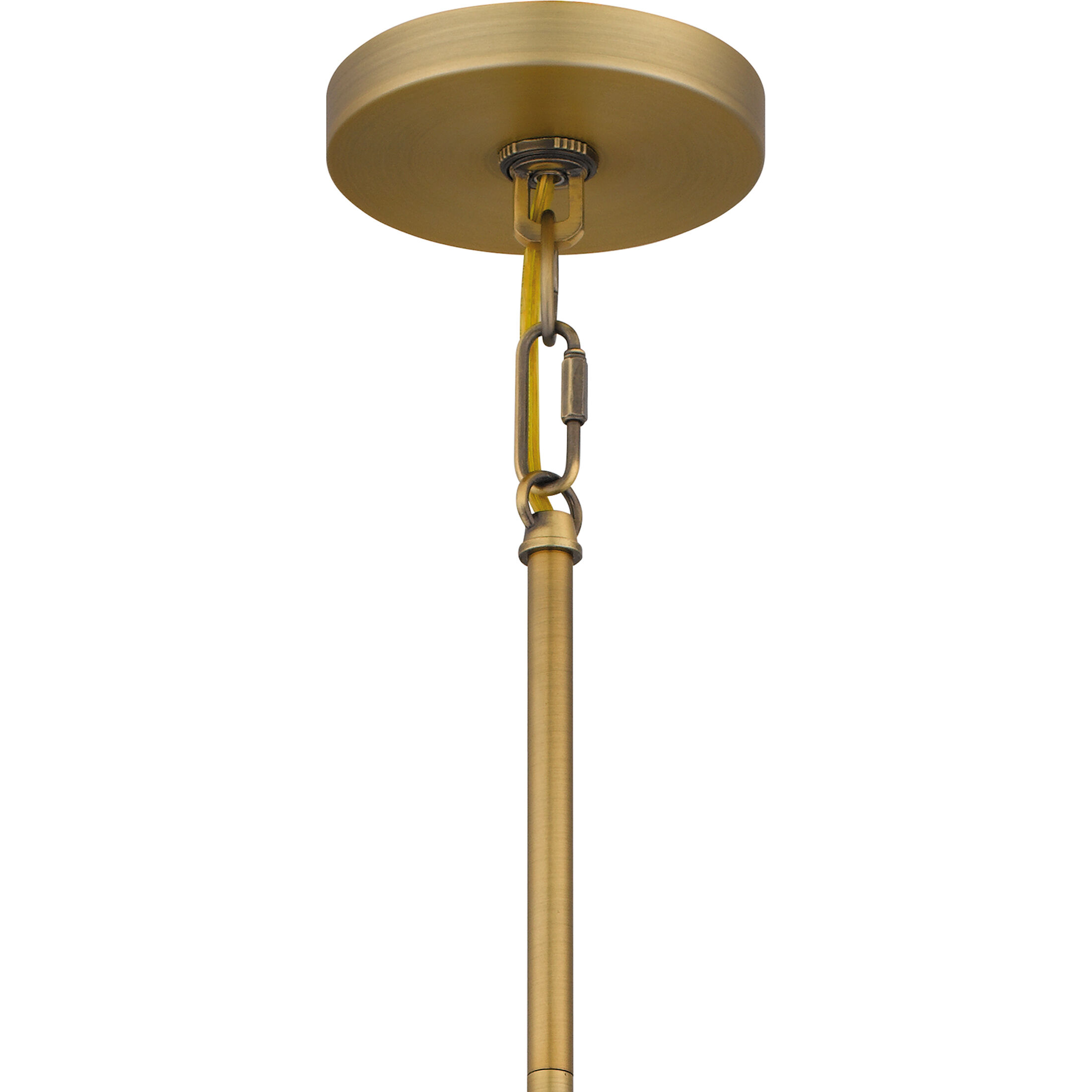 Alwyn 1 Light 13.75 inch Aged Brass Mini Pendant Ceiling Light