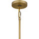 Alwyn 1 Light 13.75 inch Aged Brass Mini Pendant Ceiling Light