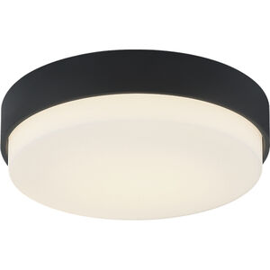 Quintz LED 14.5 inch Matte Black Flush Mount Ceiling Light