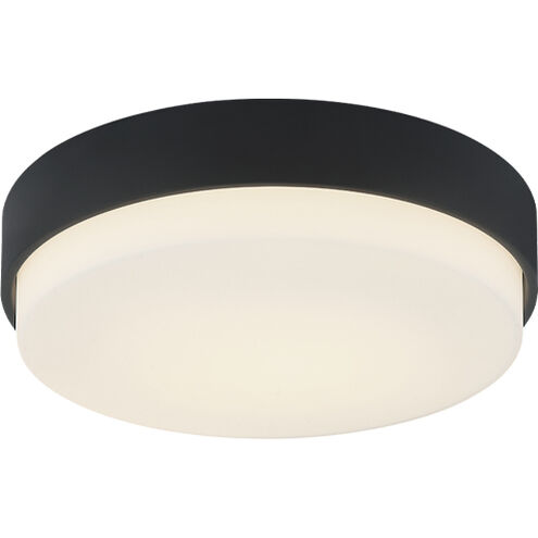 Quintz LED 14.5 inch Matte Black Flush Mount Ceiling Light