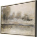 Gilt Landscape Neutral and Beige and Metallic and Black Canvas