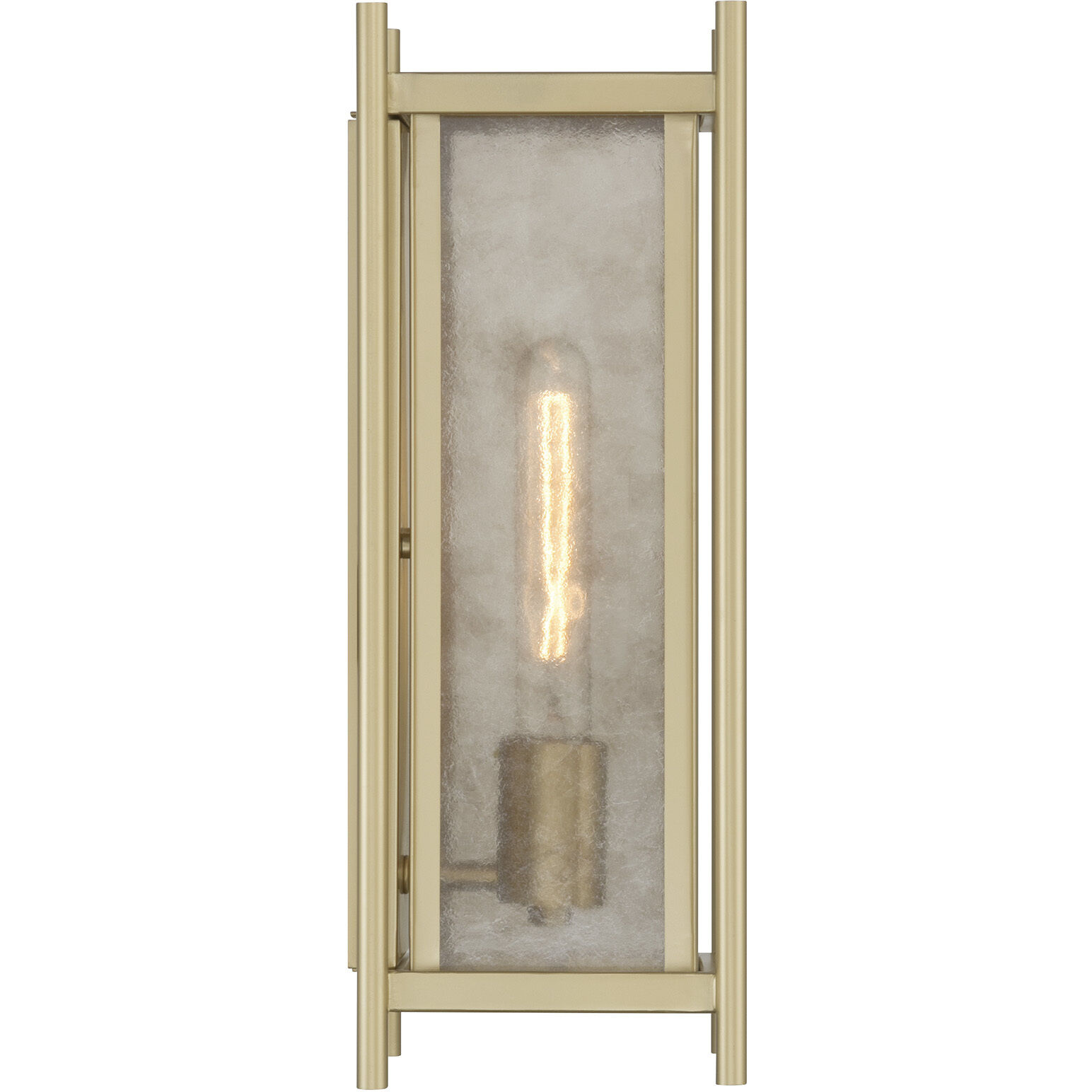 Jacobs 1 Light 16 inch Serene Brass Outdoor Wall Lantern