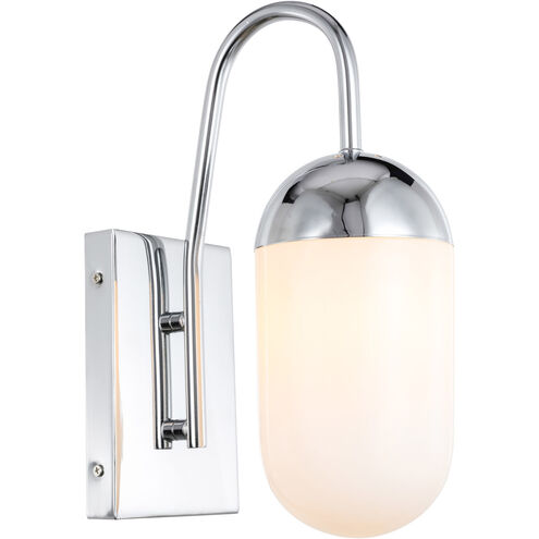 Malta 1 Light 5 inch Chrome Wall sconce Wall Light