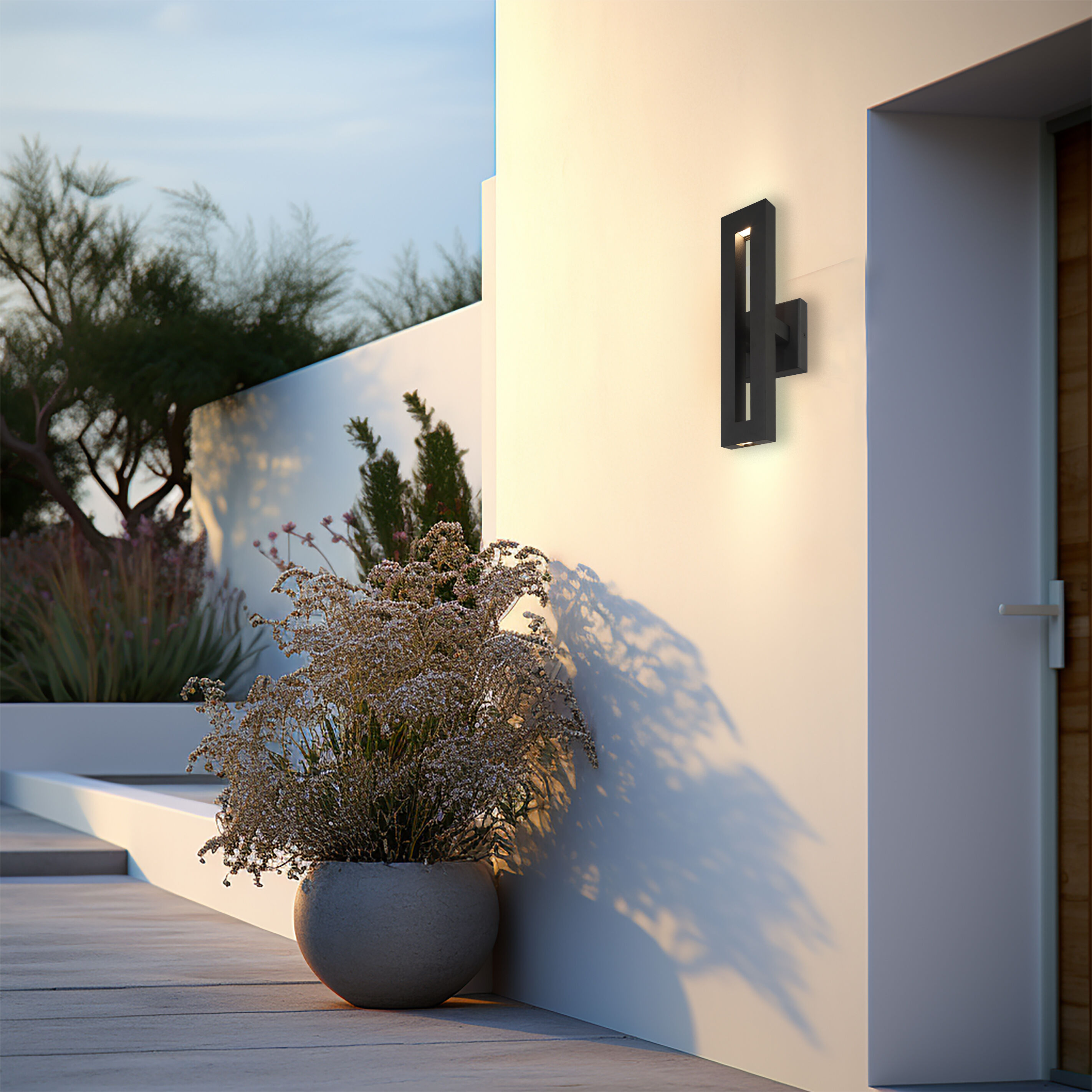 Paddock Outdoor Wall Mount in Sand Coal, Great Outdoors