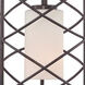 Ginger 1 Light 8 inch Old Bronze Mini Pendant Ceiling Light