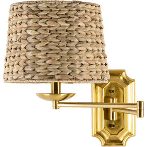 Dustin 1 Light 14 inch Gold Wall Sconce Wall Light