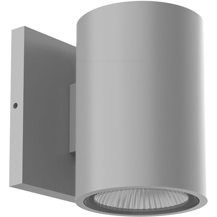 Nordic LED 5 inch Gray Exterior Wall Sconce