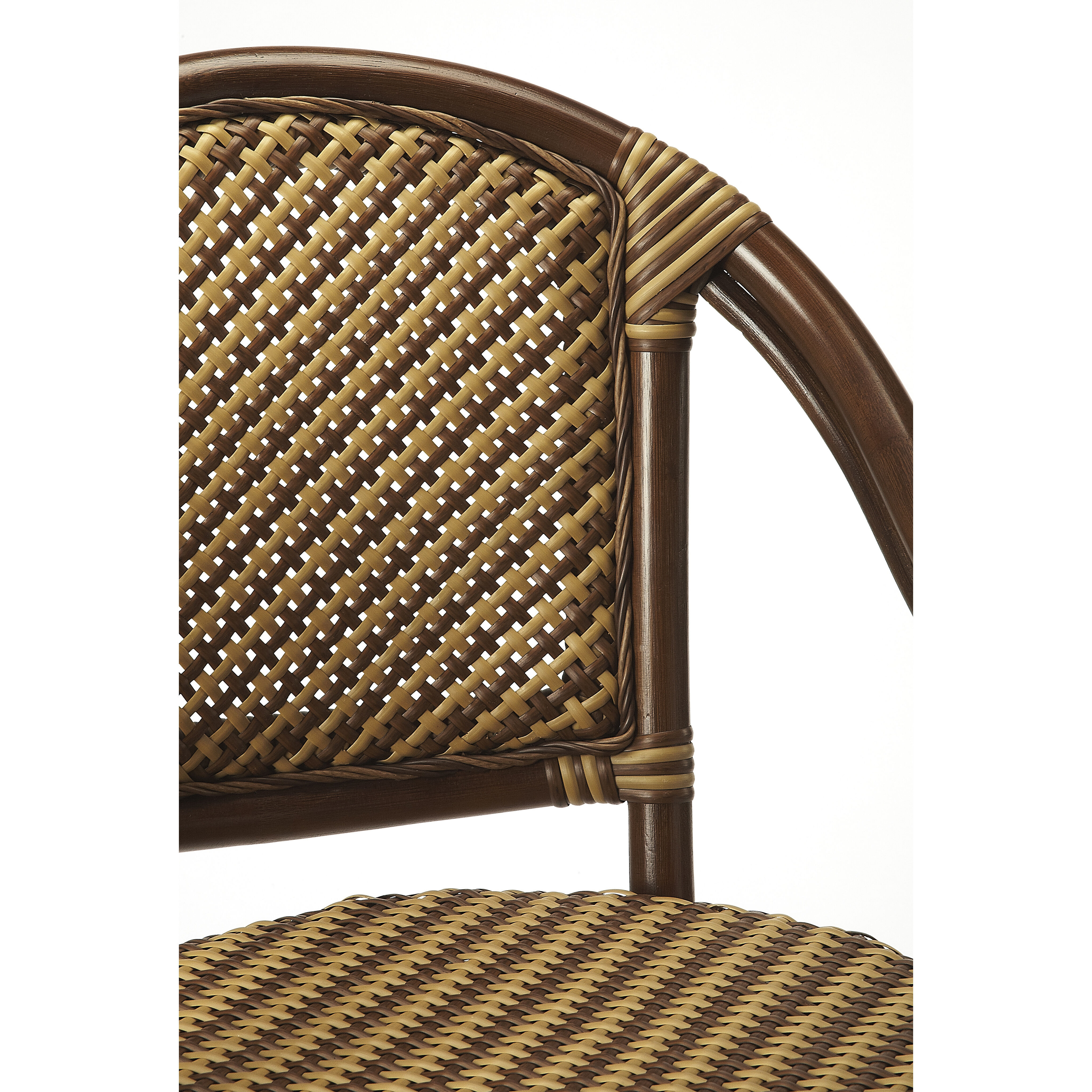 Renata Rattan 45 inch Designer's Edge Barstool