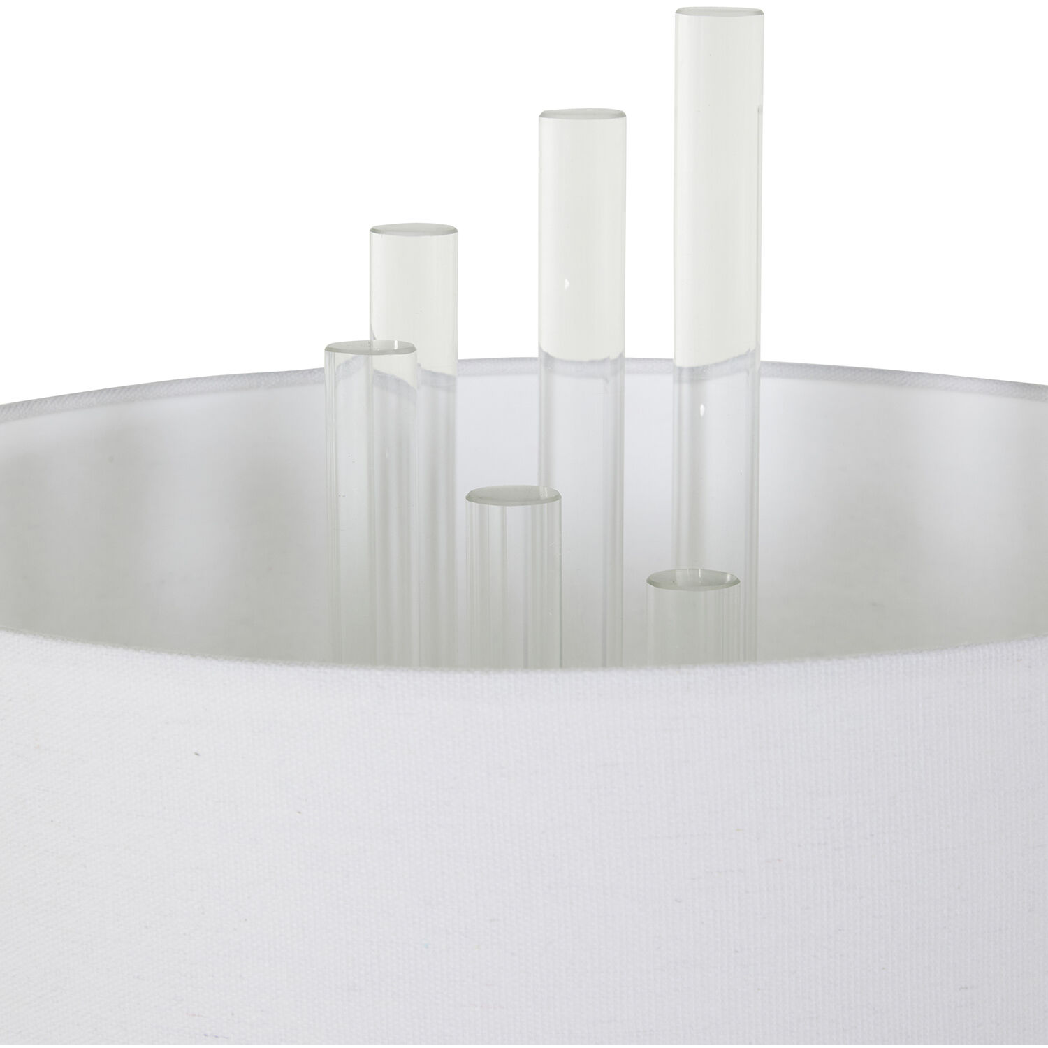 Merna 37.5 inch Antique Brass / White Linen Table Lamp Portable Light