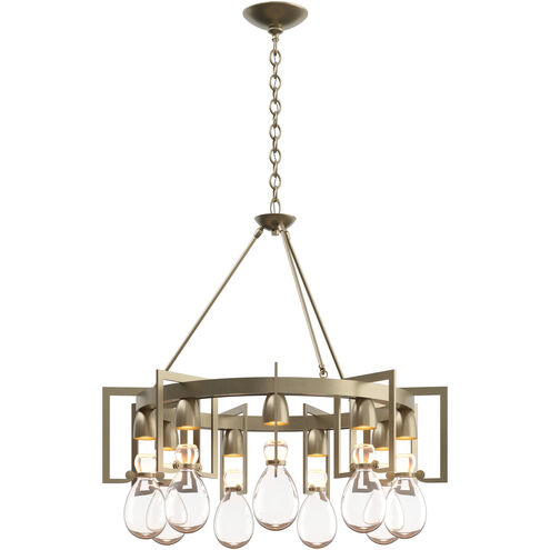 Apothecary 9 Light 34.9 inch Soft Gold Chandelier Ceiling Light, Circular