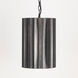 Allegra 1 Light 12 inch Gunmetal and Gold Single Pendant Ceiling Light