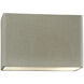 Ambiance Collection LED 8 inch Celadon Green Crackle Outdoor Wall Sconce
