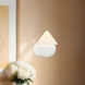 Alora Mood Rowan 7 inch Antique White Wall Sconce Wall Light