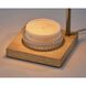 Ridgley 13.25 inch 50 watt Antique Brass Candlewarmer Lamp Portable Light, Simplee Adesso