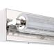 Crystallo LED 4.88 inch Polished Nickel Wall Sconce Wall Light