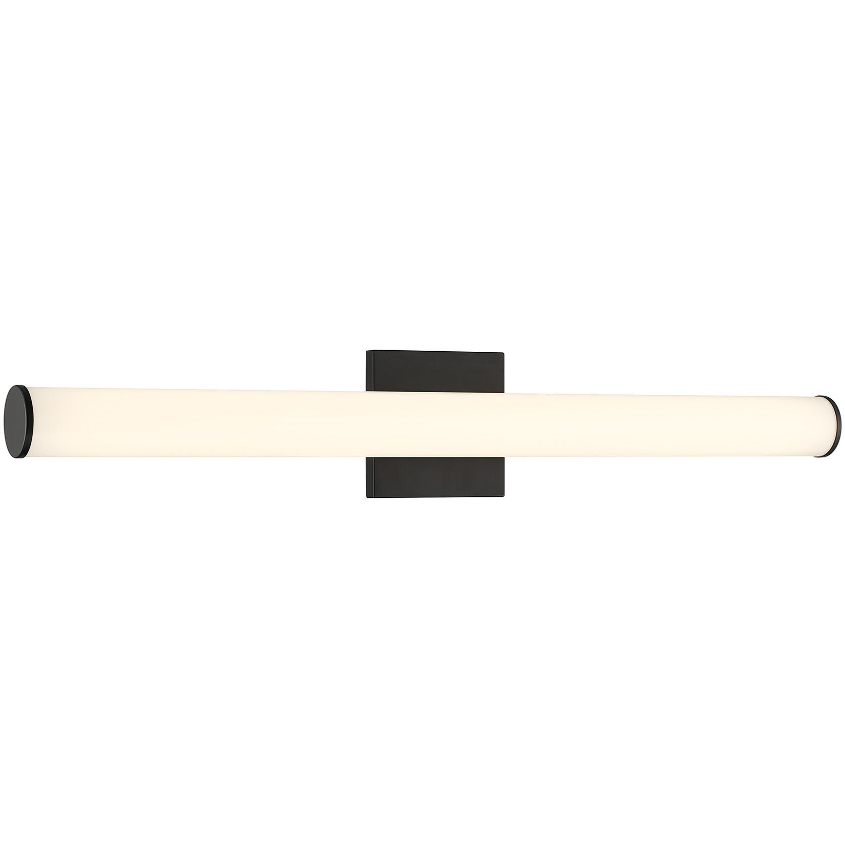 Colt LED 30 inch Matte Black Vanity Light Wall Light