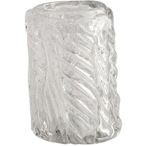 Clearly Thorough 9 inch Vase, Small