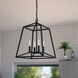 Hayes LED 16 inch Black Pendant Ceiling Light