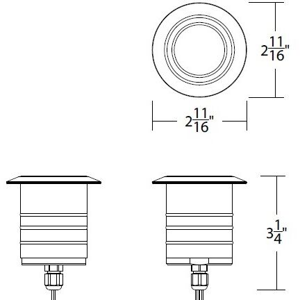 Colorscaping 12 4.50 watt Stainless Steel Path Lighting, Colorscaping