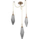 Rock Crystal 3 Light 13.50 inch Pendant