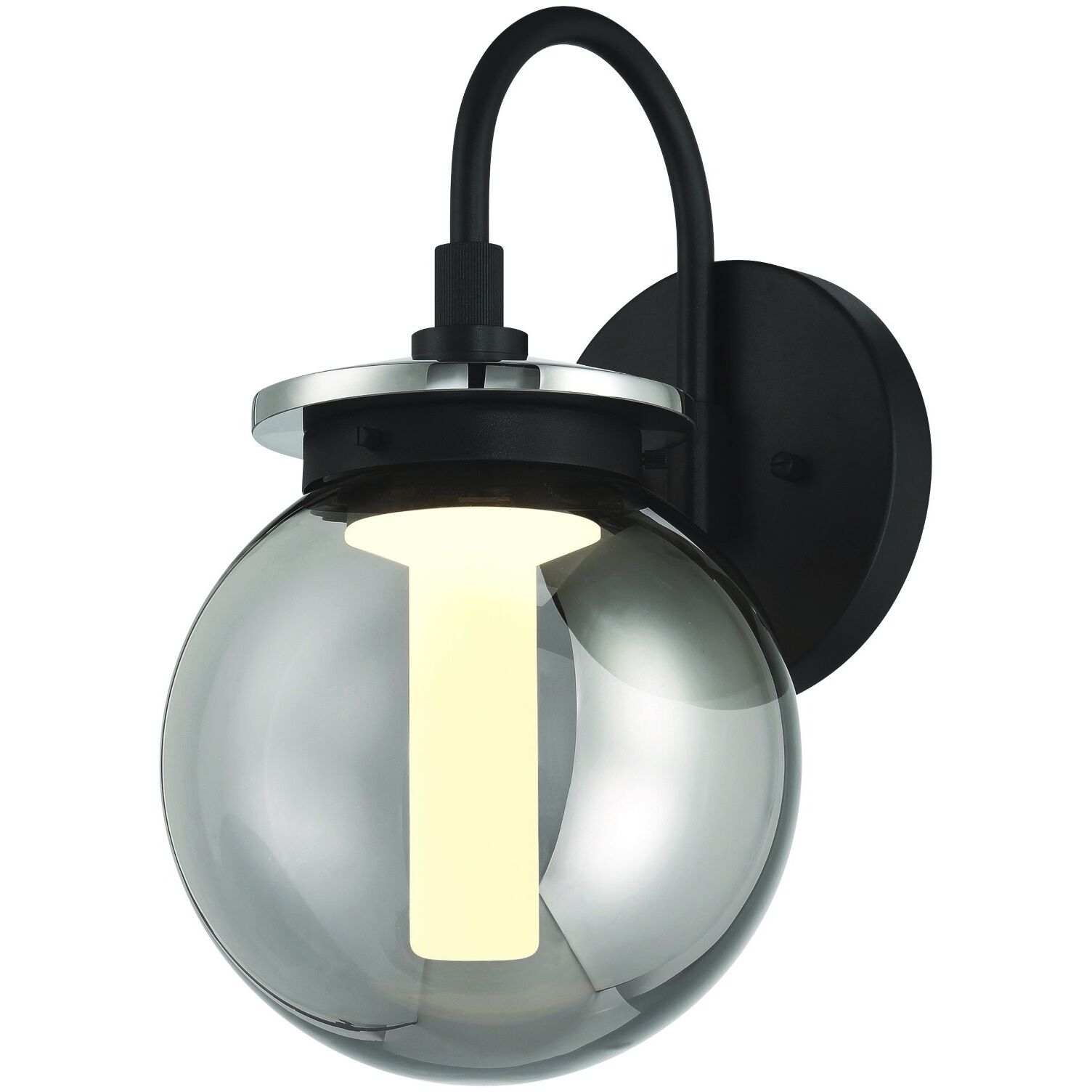 Caswell 1 Light 14 inch Black Outdoor Wall Lantern