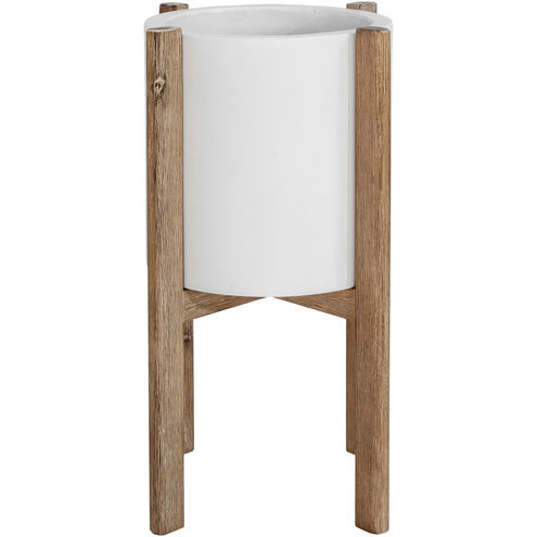 Everest White Planter