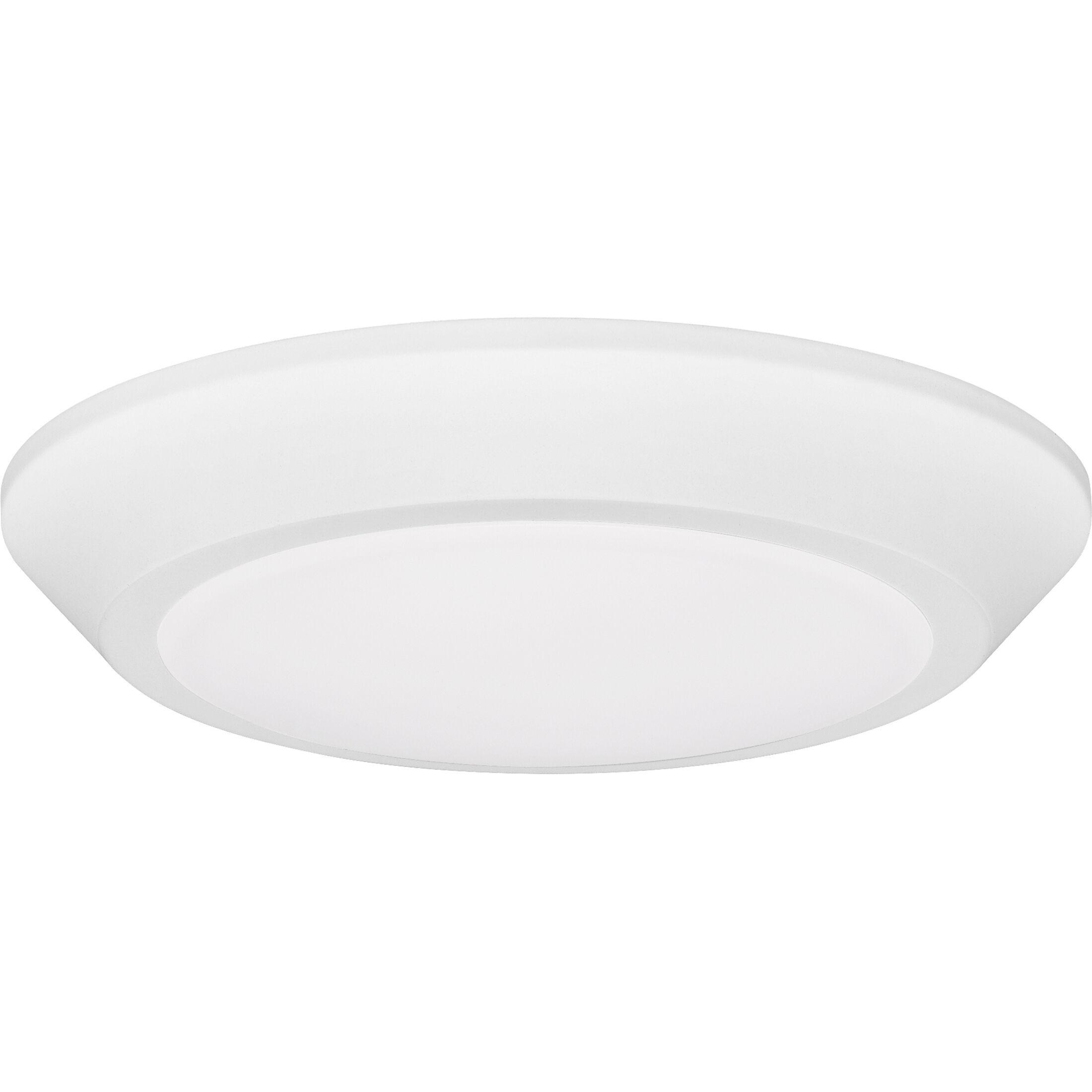 Verge LED 6 inch White Lustre Flush Mount Ceiling Light