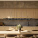 Maestro LED 37.75 inch Black Linear Pendant Ceiling Light