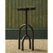 Grove 10.75 inch Black Nickel and Clear Drinks Table