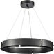 Fogelberg LED 26 inch Matte Black Pendant Ceiling Light