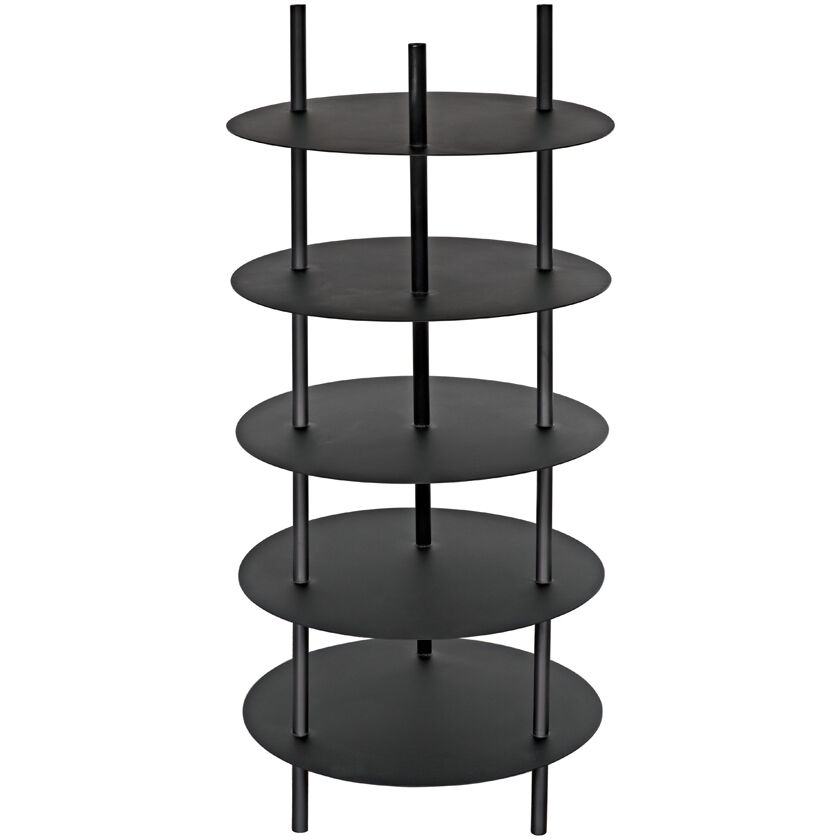 Gautama 64 X 29 X 29 inch Matte Black Shelf