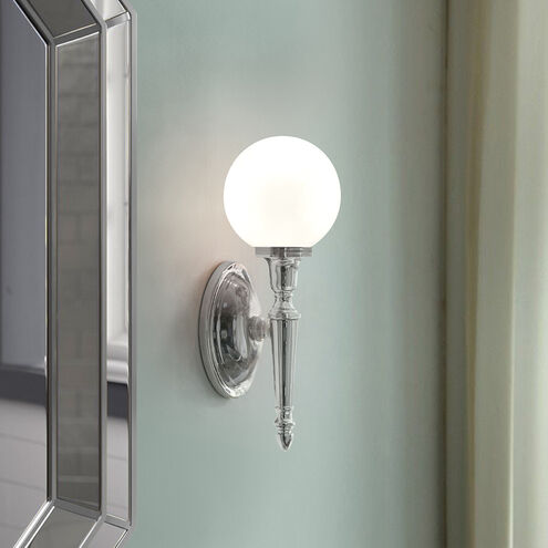 Dryden LED 5 inch Polished Chrome Bath Light Wall Light