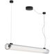 io LED 39.37 inch Matte Black Interior Pendant Light Ceiling Light