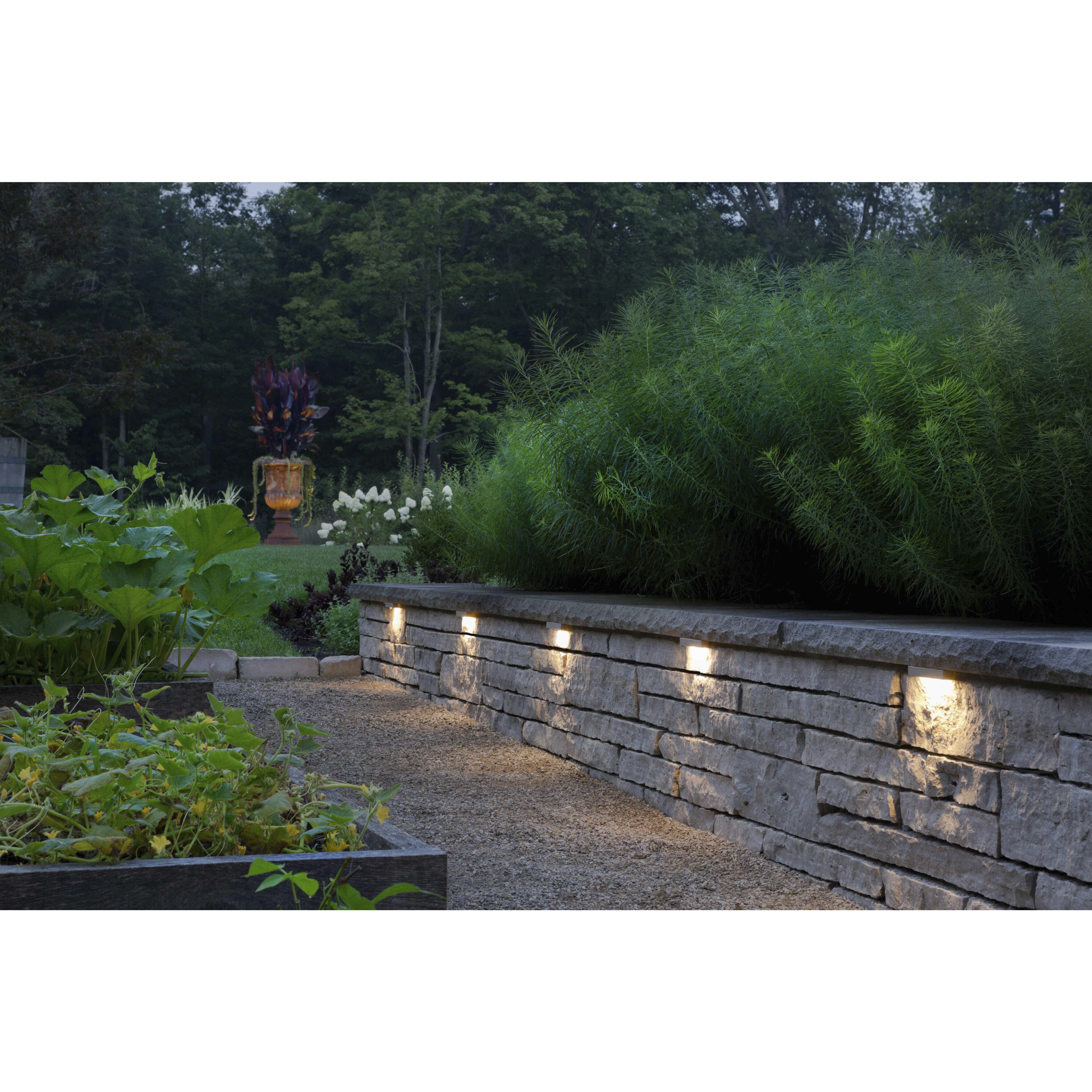 Nuvi 12v 1.90 watt Sandstone Landscape Deck Sconce