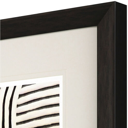 Gold Zulu Brown and Beige and Metallic and Neutral Framed Art