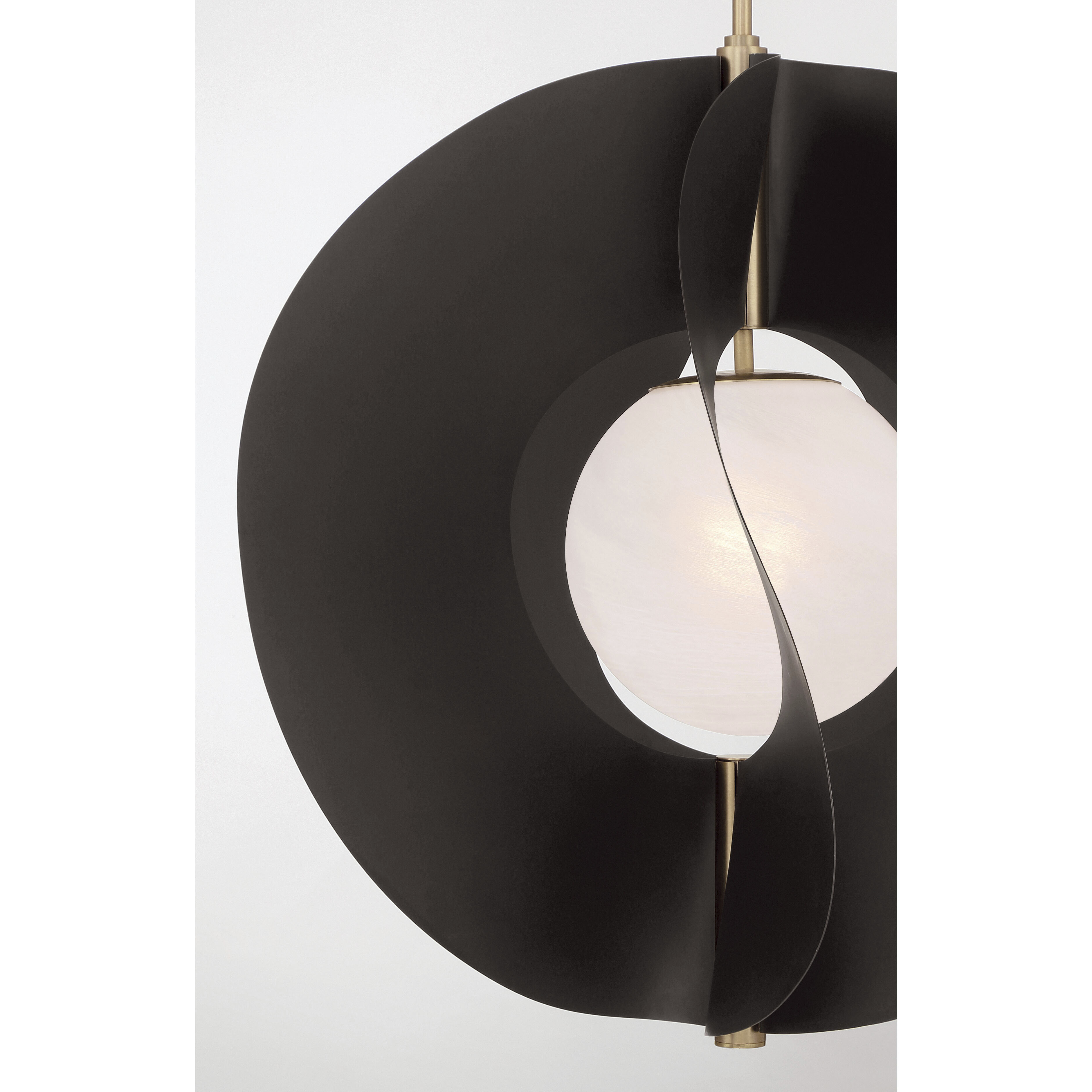 Gloria 1 Light 24 inch Legacy Brass and Dark Bronze Pendant Ceiling Light