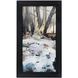 Bank III Gloss Black Framed Wall Art
