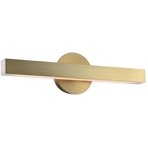 Lavo LED 5 inch Winter Brass Bath Wall Sconce Wall Light