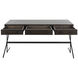 Frank 62.5 X 31 inch Ebony Walnut Desk