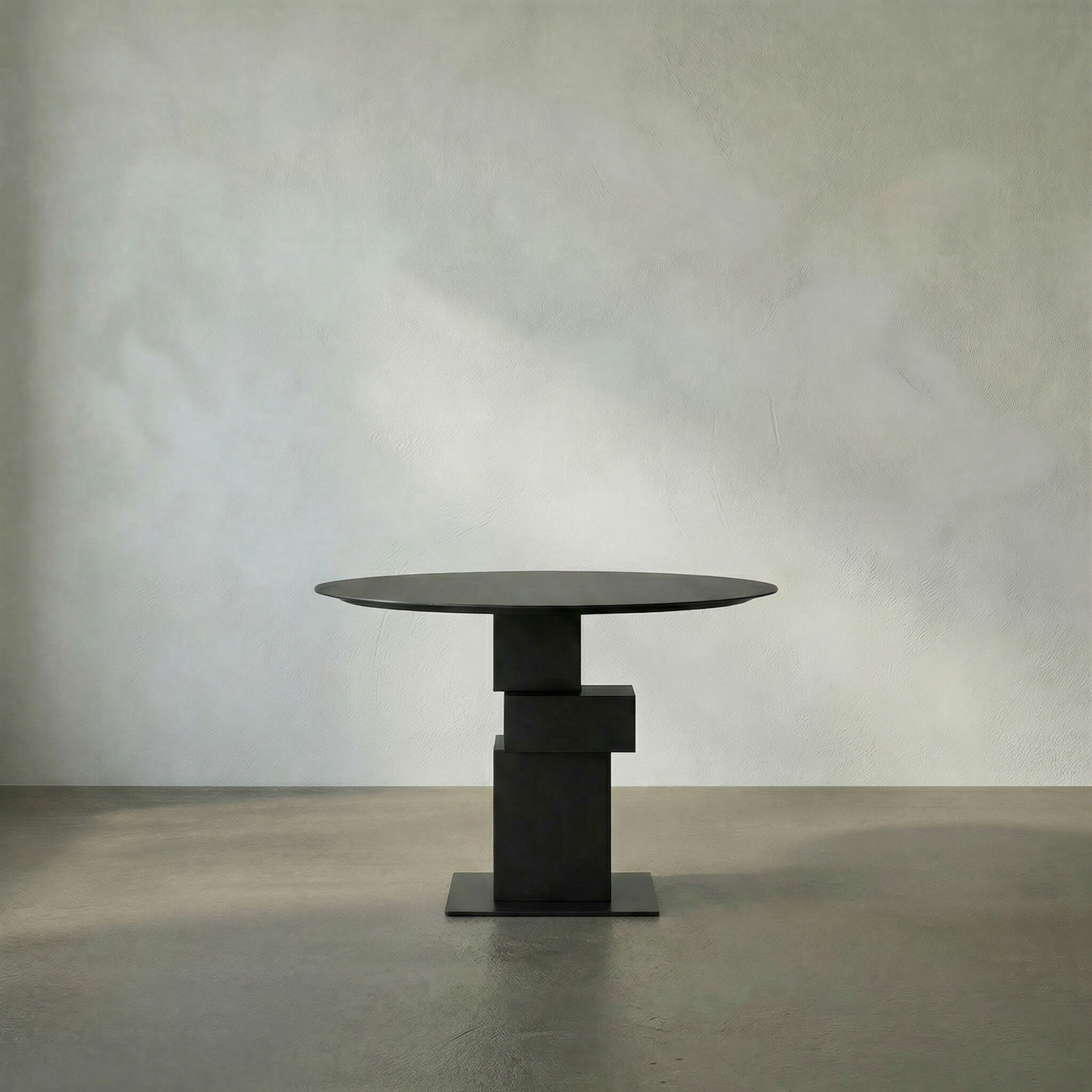 Speer 36 X 36 inch Matte Black Dining Table