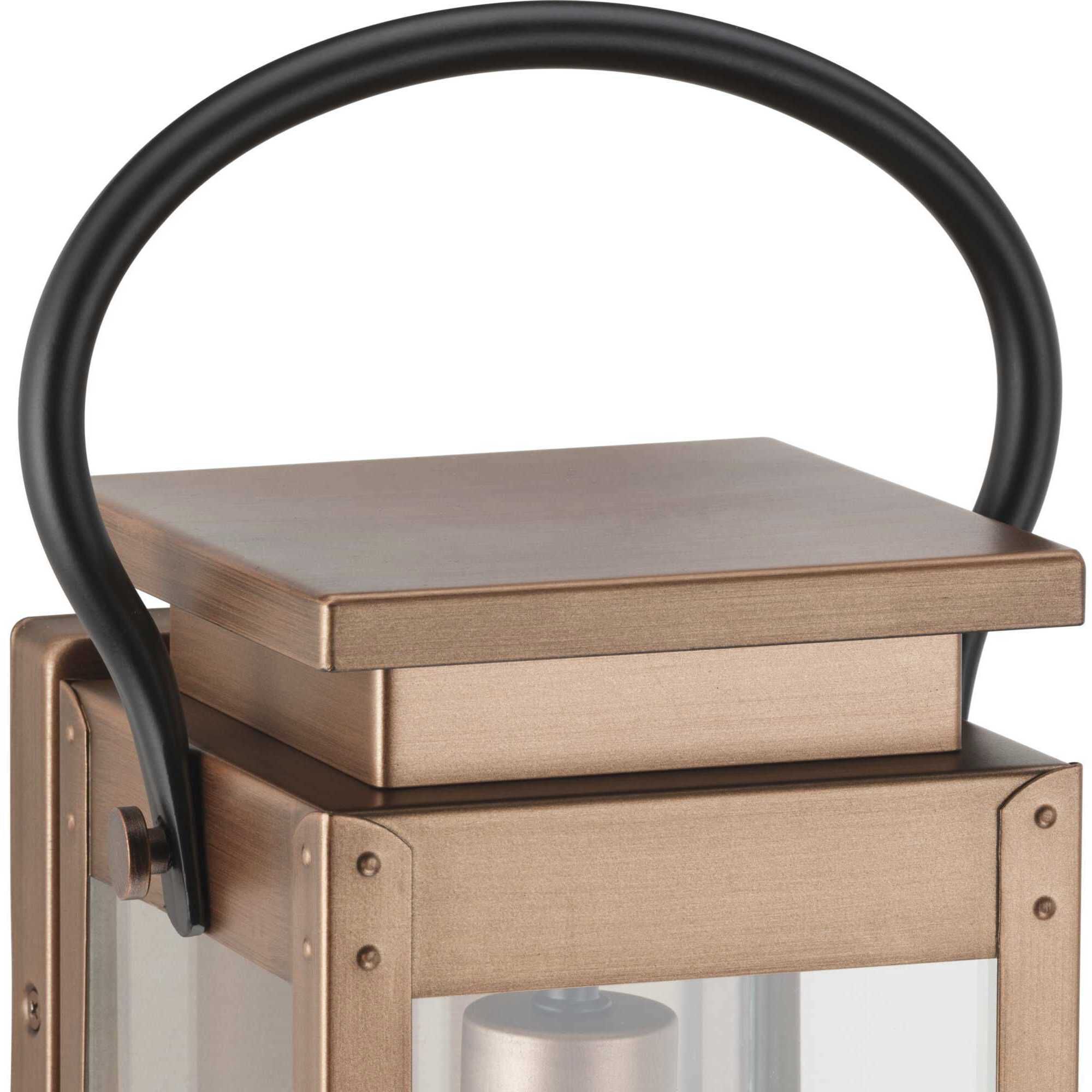 Union Square 1 Light 23.62 inch Antique Copper Wall Lantern, Design Series