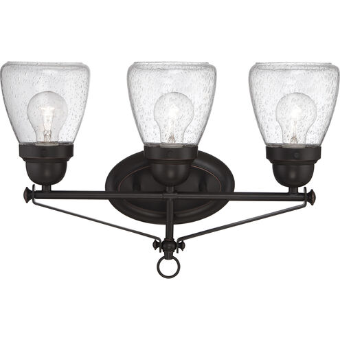 Laurel 3 Light 19.13 inch Sudbury Bronze Vanity Light Wall Light