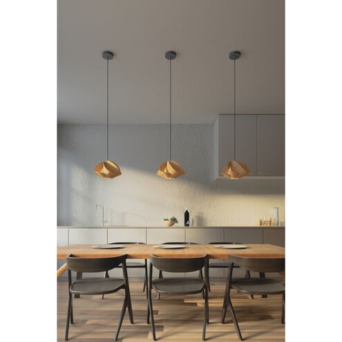 Matilda LED 11.9 inch Ash and Ash Pendant Ceiling Light in Ash/Ash
