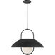 Lehigh 1 Light 22 inch Matte Black Pendant Ceiling Light