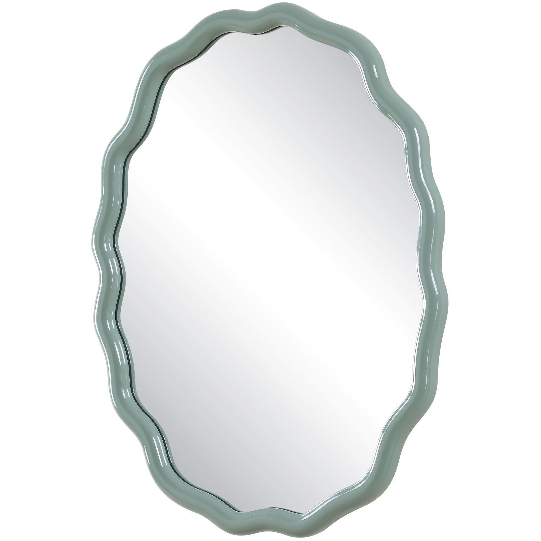 Isly 31.75 X 24 inch Robin's Egg Blue Mirror