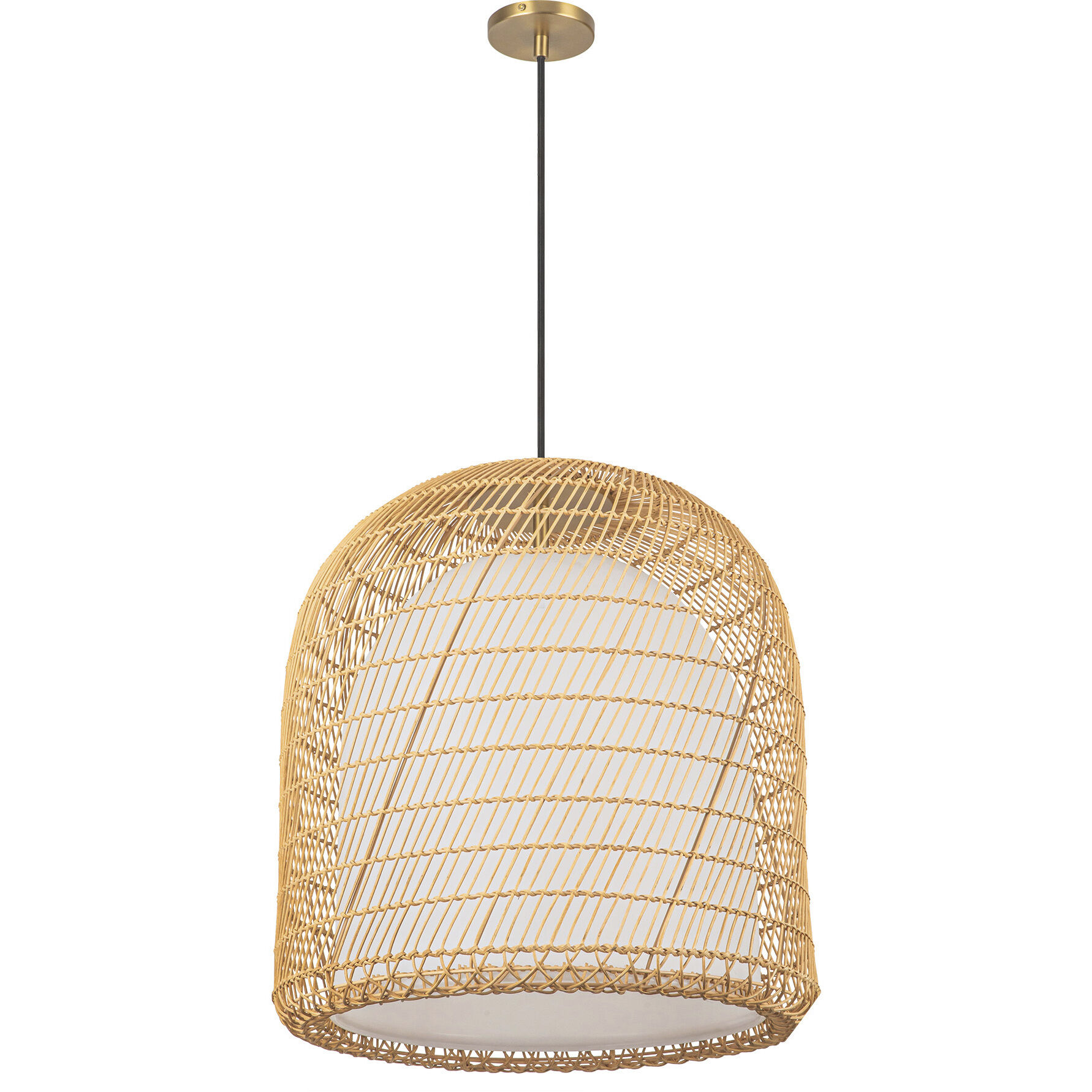 Alora Mood Bondi 1 Light 20.13 inch Brushed Gold/Opal Glass Pendant Ceiling Light