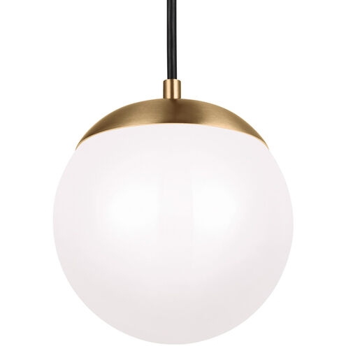 Abington LED 8 inch Satin Brass Pendant Ceiling Light