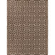 Archive 132 X 96 inch Dark Brown, Beige Rug
