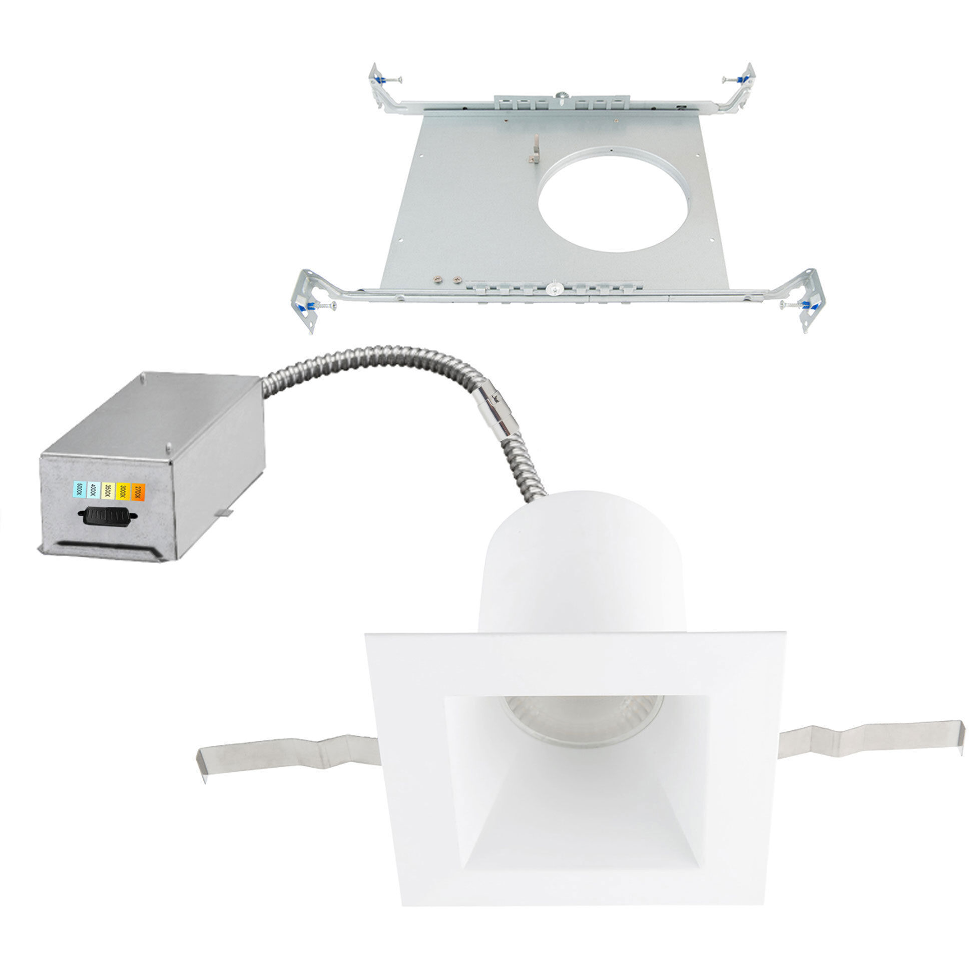 Blaze LED White Complete Kit Recessed Lighting