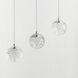 Orb II LED 11.5 inch Polished Chrome Multi-Light Pendant Ceiling Light